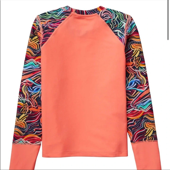 NWT Athleta Girl Neon Rashguard - Picture 3 of 10